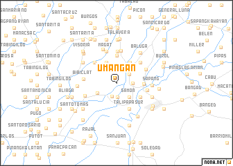 map of Umangan