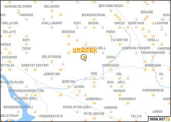map of ‘Umarak
