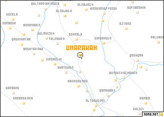 map of ‘Umarāwah