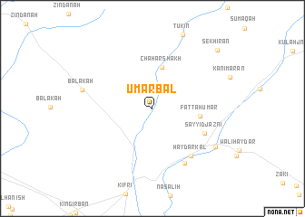 map of ‘Umar Bal