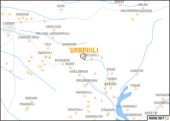 map of Umar Kili