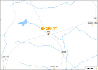 map of Umarkot