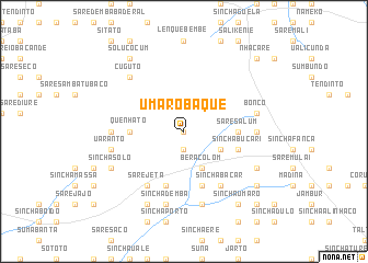 map of Umaro Baquè
