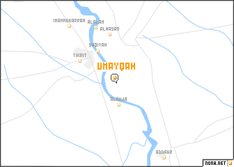 map of ‘Umayqah