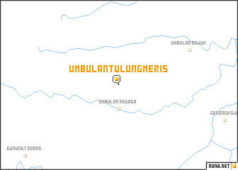 map of Umbulan Tulungmeris