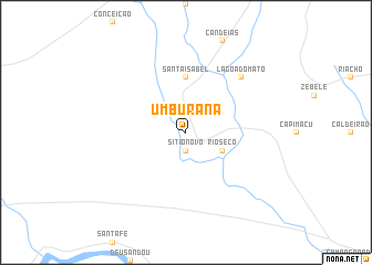 map of Umburana
