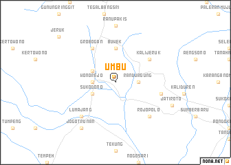 map of Umbu