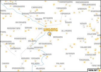 map of Ŭm-dong