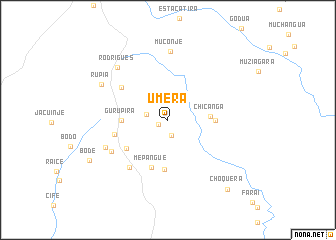 map of Umera