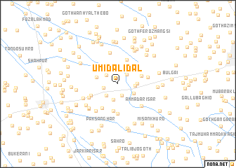map of Umīd Ali Dal
