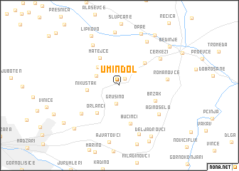 map of Umin Dol