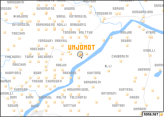 map of Ŭmjŏmot