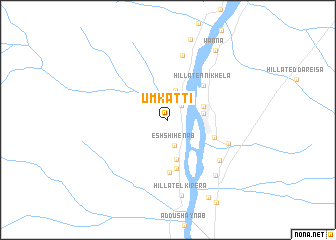 map of Um Katti