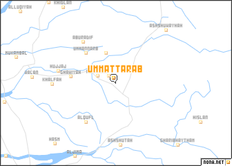 map of Umm atTarāb