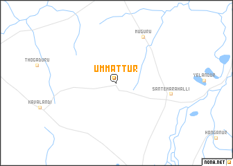 map of Ummattūr