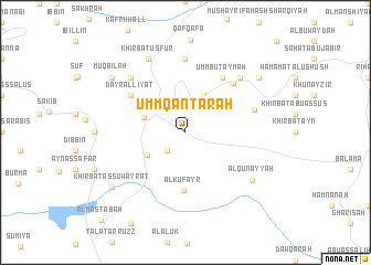 map of Umm Qanţarah