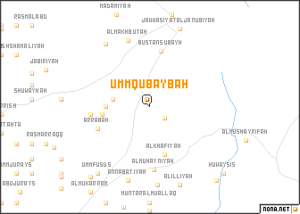 map of Umm Qubaybah