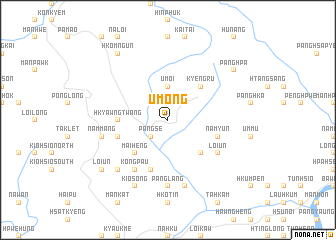 map of Umöng