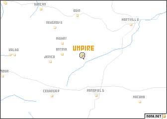 map of Umpire