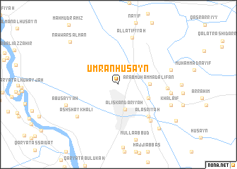 map of ‘Umrān Ḩusayn