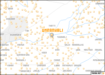 map of Umranwāli