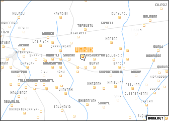 map of Umrīk