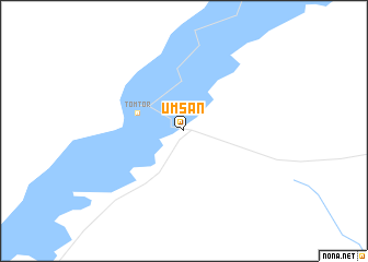 map of Umsan