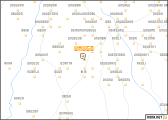 map of Umugo