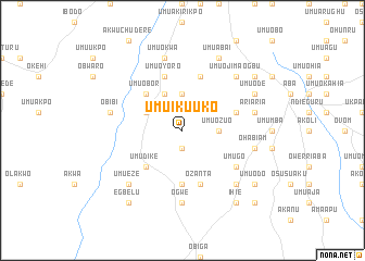 map of Umu Iku Uko