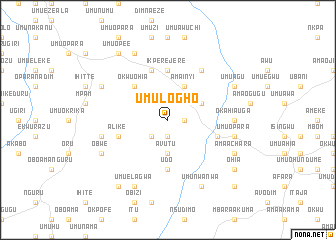 map of Umulogho