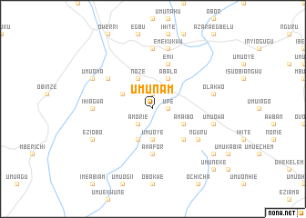 map of Umu Nam