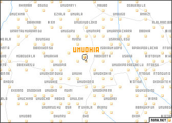 map of Umuohia