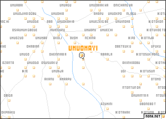 map of Umuomayi