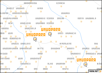 map of Umu Opara