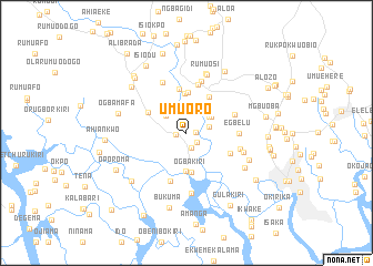 map of Umuoro