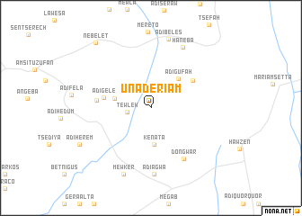 map of Una Deriʼām