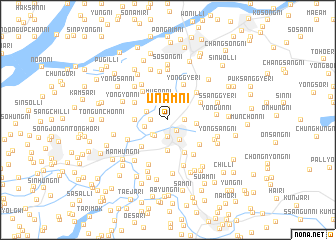 map of Unam-ni