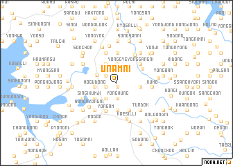 map of Unam-ni