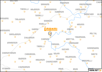 map of Unam-ni