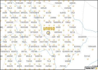 map of Unaso