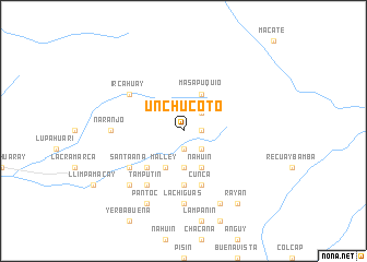 map of Unchucoto