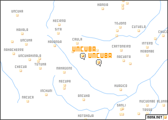 map of Uncuba