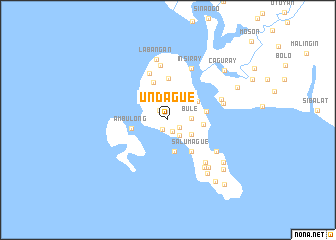 map of Undague