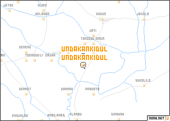 map of Undakankidul