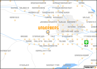 map of Underberg
