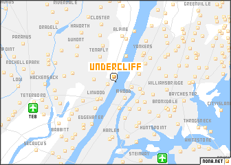 map of Undercliff