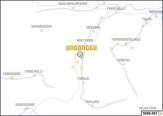 map of Undonggu