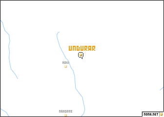 map of Undurar