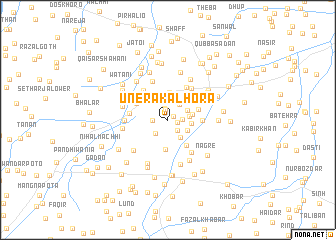 map of Unera Kalhora