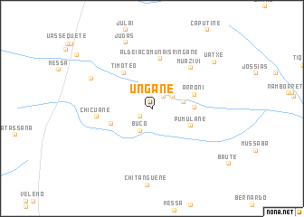 map of Ungane